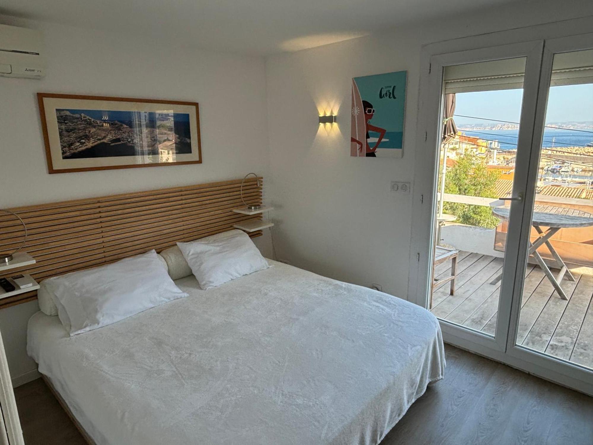 Au Coeur Du Parc National Du Massif Des Calanques, La Flibuste Des Goudes, Maison 2 Chambres, Climatisee, Jardins, Solarium, Proche Plage, Large Vue Mer Marsylia Zewnętrze zdjęcie