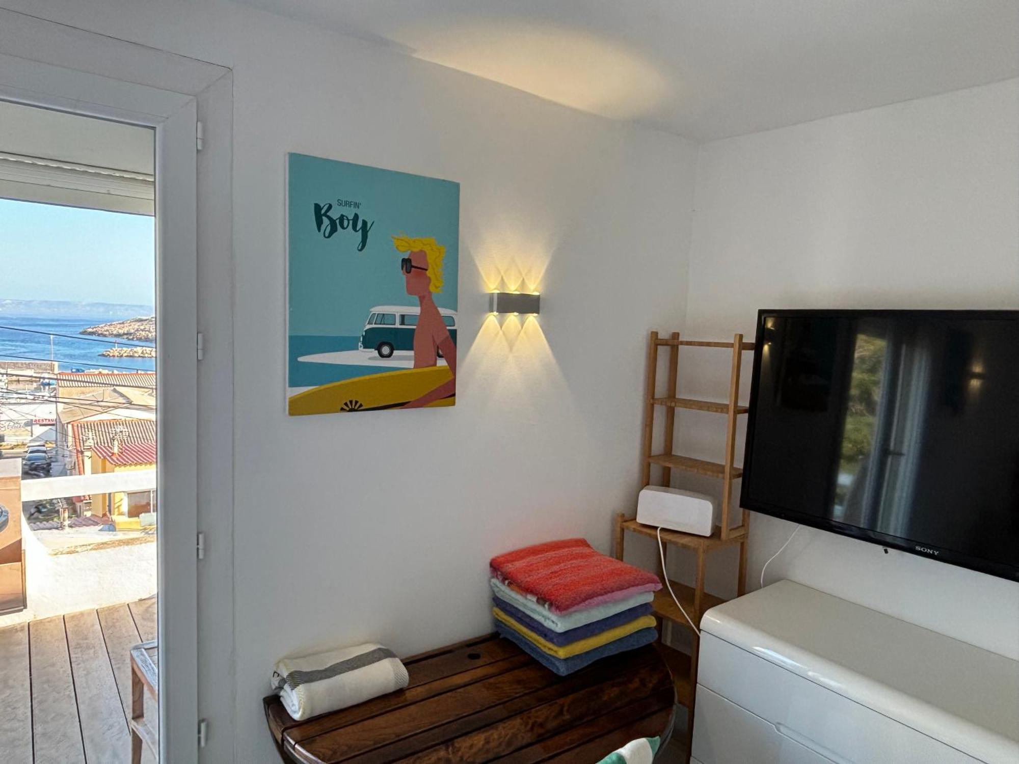 Au Coeur Du Parc National Du Massif Des Calanques, La Flibuste Des Goudes, Maison 2 Chambres, Climatisee, Jardins, Solarium, Proche Plage, Large Vue Mer Marsylia Zewnętrze zdjęcie