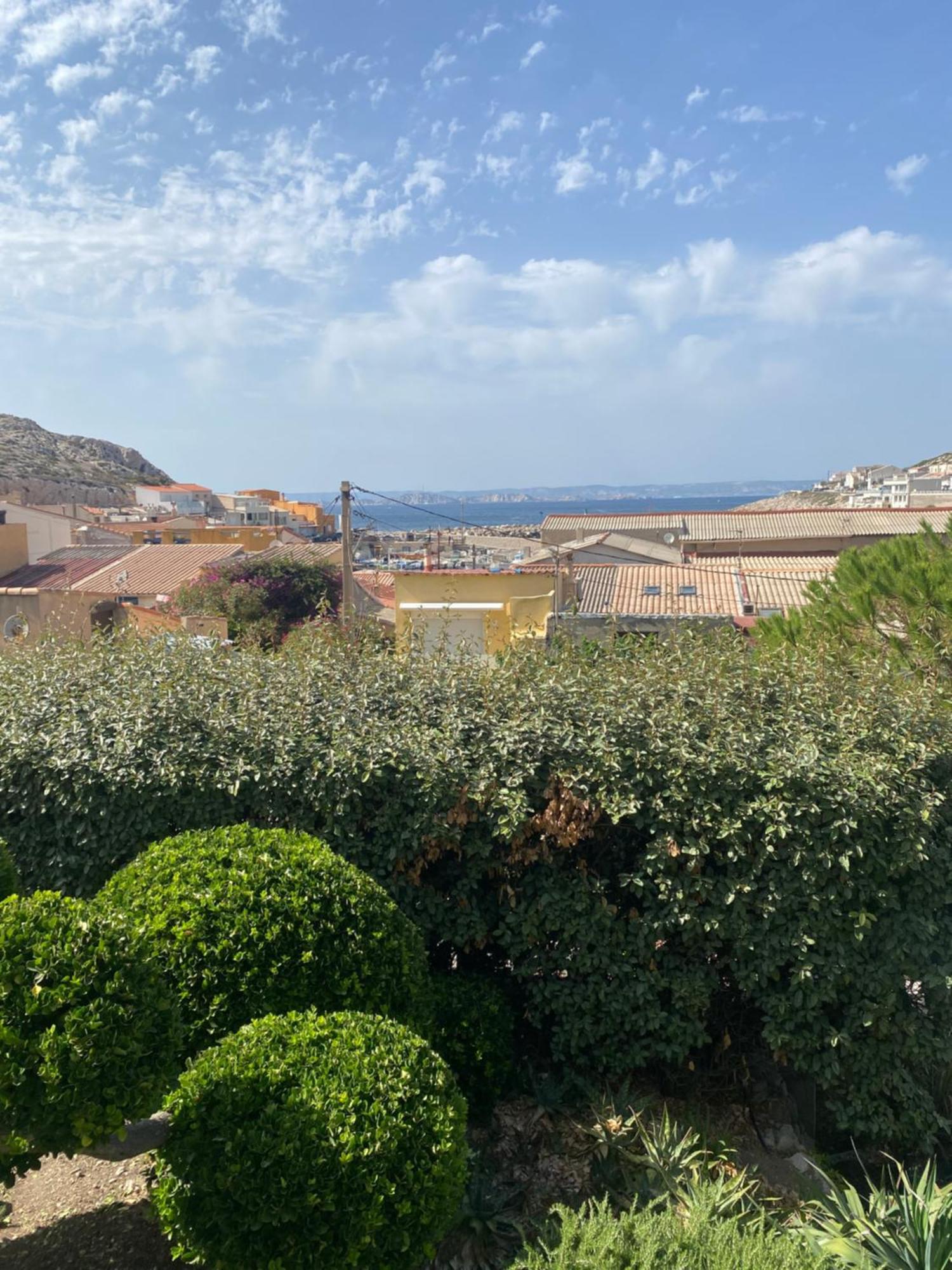 Au Coeur Du Parc National Du Massif Des Calanques, La Flibuste Des Goudes, Maison 2 Chambres, Climatisee, Jardins, Solarium, Proche Plage, Large Vue Mer Marsylia Zewnętrze zdjęcie