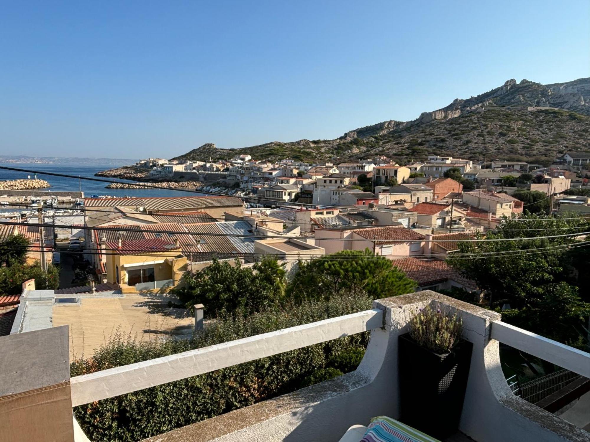 Au Coeur Du Parc National Du Massif Des Calanques, La Flibuste Des Goudes, Maison 2 Chambres, Climatisee, Jardins, Solarium, Proche Plage, Large Vue Mer Marsylia Zewnętrze zdjęcie