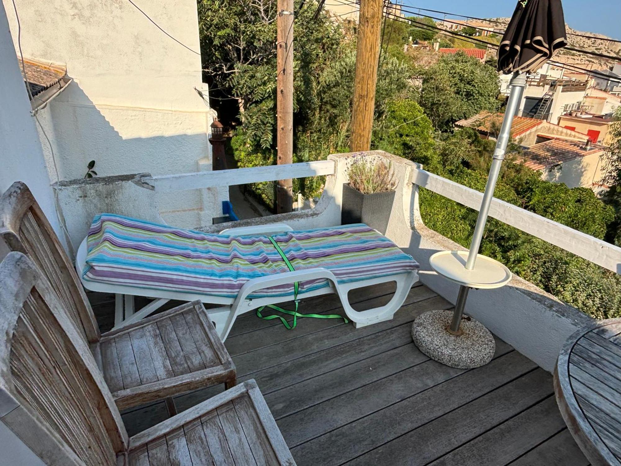 Au Coeur Du Parc National Du Massif Des Calanques, La Flibuste Des Goudes, Maison 2 Chambres, Climatisee, Jardins, Solarium, Proche Plage, Large Vue Mer Marsylia Zewnętrze zdjęcie